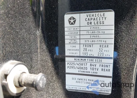 1999 Plymouth Prowler from USA, damaged, VIN 1P3EW65G9XV503102